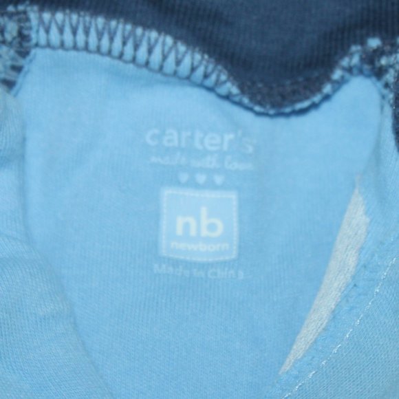 Carters NB Boys PJs Loungewear Lot Of 2 - Picture 6 of 12